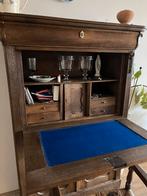 Antieke Eikenhouten Secretaire met Geheim Laatje, Antiek en Kunst, Antiek | Meubels | Kasten, Ophalen