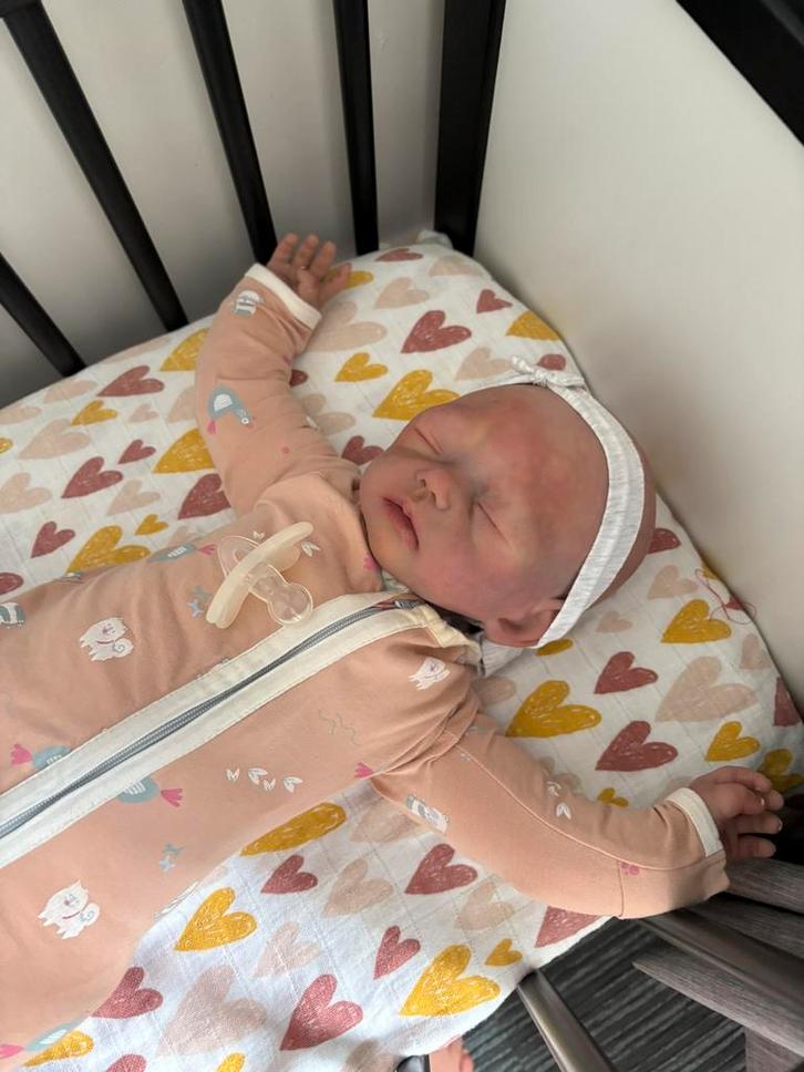 Cuddle silicone baby reborn, Verzamelen, Poppen, Gebruikt, Babypop, Levensecht of Reborn, Ophalen