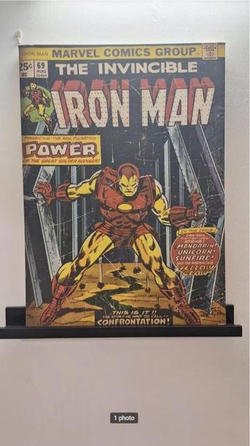 Iron Man canvas poster 50x70 – Marvel beschikbaar voor biedingen