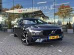 Volvo V90 2.0 B5 R-Design Leder Dak HUD H&K Trekhaak NAP, Auto's, Volvo, 4 cilinders, 1726 kg, Zilver of Grijs, 750 kg