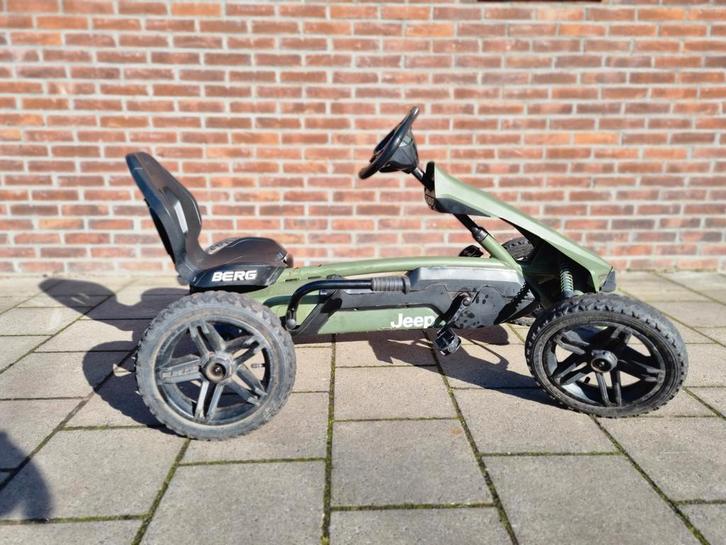 Berg JEEP skelter Rally Cherokee - groen met zwart, Kinderen en Baby's, Speelgoed | Buiten | Skelters, Gebruikt, Berg, Ophalen