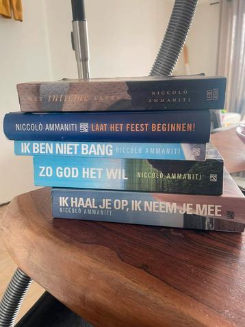 Zomerpakket boeken Ammaniti  “Ik haal je op, ik een je mee” beschikbaar voor biedingen