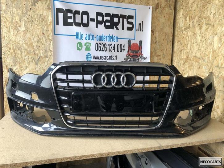 Audi A6 4G S6 s-line bumper voorbumper grill 2011-2015, Auto-onderdelen, Carrosserie en Plaatwerk, Bumper, Audi, Voor, Gebruikt