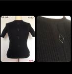 989. Vintage truitje mt 36, Kleding | Dames, Truien en Vesten, Zwart, Vintage kleertjes, Ophalen of Verzenden, Vintage