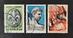 nederland nvph 293 - 295, Postzegels en Munten, Postzegels | Nederland, Verzenden, T/m 1940, Gestempeld