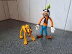 Buigbare figuren Goofy & Pluto Disney, Verzamelen, Disney, Gebruikt, Disney, Beeldje of Figuurtje, Onbekend