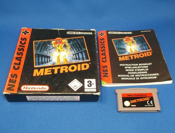 Metroid Nes Classics (Gameboy Advance), Spelcomputers en Games, Games | Nintendo Game Boy, Gebruikt, Avontuur en Actie, 1 speler
