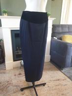Pauw schitterende blauwe gevoerde rok deelbare split 2 38 M, Kleding | Dames, Maat 38/40 (M), Pauw, Zo goed als nieuw, Onder de knie