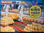 King Puzzel Kaasmarkt - 260 stukjes, Ophalen of Verzenden, Minder dan 500 stukjes, Zo goed als nieuw, Legpuzzel