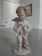 Putto met Pijl Schaubach Kunst Wallendorf Germany, Verzamelen, Ophalen of Verzenden, Zo goed als nieuw, Dier