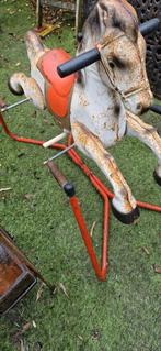 Prachtig authentiek USA 1950 ijzeren "wonderhorse"*brocante, Antiek en Kunst, Curiosa en Brocante, Ophalen