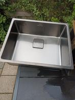 Spoelbak gun metal look, Ophalen, Zo goed als nieuw, 25 tot 50 cm, Minder dan 100 cm