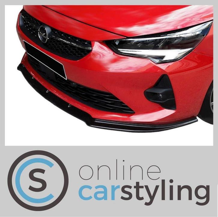 Irmscher Voorbumper diffuser Opel Corsa F, Auto-onderdelen, Carrosserie en Plaatwerk, Bumper, Opel, Voor, Nieuw, Ophalen of Verzenden