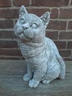 Kat betonnen beeld tuinbeeld beton poes, Ophalen of Verzenden, Nieuw