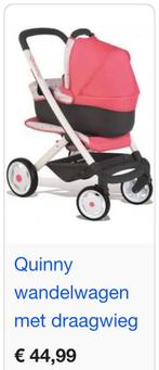 Smoby Quinny 3-in-1 Poppenwandelwagen, Ophalen, Gebruikt, Babypop
