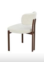 Bezorgen mogelijk! Set eetkamerstoelen, japandi/wabi sabi, Huis en Inrichting, Stoelen, Ophalen, Zo goed als nieuw, Wit, Vijf, Zes of meer stoelen