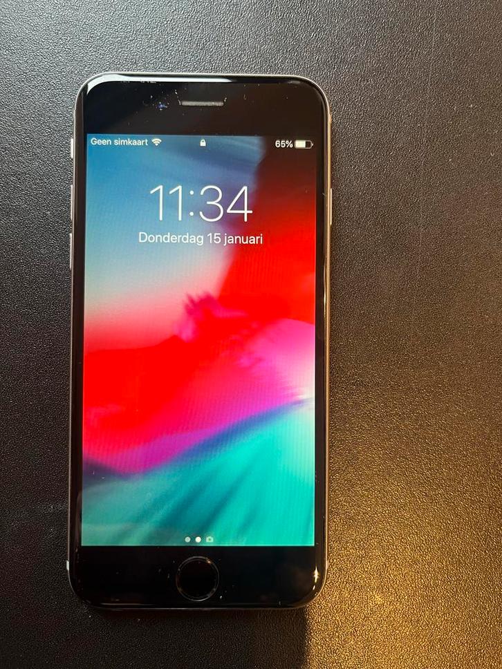 iPhone 6 - 100% Batterij, Incl. Lader, Oortjes & Hoesje, Telecommunicatie, Mobiele telefoons | Apple iPhone, Gebruikt, 16 GB, Zonder abonnement