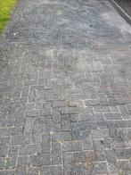 GRATIS! Ongeveer 60m2 Antraciet klinkers, tegel, stenen, Tuin en Terras, Tegels en Klinkers, Ophalen, Zo goed als nieuw, 10 m² of meer
