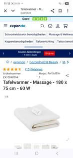 Elektrische Verwarmer Massagetafel - Nieuw!, Ophalen of Verzenden