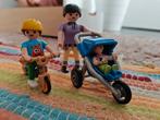 Playmobil moeder, kinderwagen, baby en peuter op loopfiets, Ophalen, Zo goed als nieuw