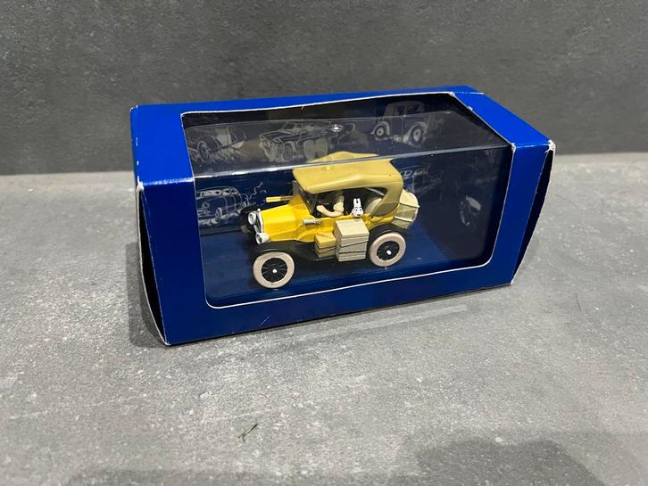 ZELDZAAM TINTIN 1/43 MODEL – T FORD | KUIFJE IN AFRIKA, Hobby en Vrije tijd, Modelauto's | 1:43, Zo goed als nieuw, Auto, Overige merken
