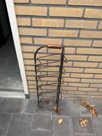 Brocante Wijnrek - Antiek, Huis en Inrichting, Woonaccessoires | Wijnrekken, Ophalen, Gebruikt, Metaal, 5 tot 15 flessen