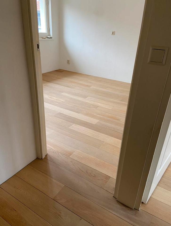 Houten vloer restpartij 9m2, Doe-het-zelf en Verbouw, Vloerdelen en Plavuizen, Zo goed als nieuw, Vloerdelen of -planken, Hout