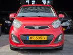 Kia Picanto 1.2 CVVT Super Pack Airco|5 deurs|Elek. Ramen, Auto's, Kia, Euro 5, Gebruikt, Zwart, 4 cilinders