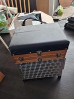 Vintage Viskoffertje met Zitkussen, Watersport en Boten, Ophalen of Verzenden, Gebruikt, Overige typen