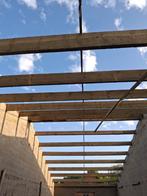 Houten balken geïmpregneerd, Doe-het-zelf en Verbouw, Hout en Planken, Zo goed als nieuw, Balk, Overige houtsoorten, Ophalen