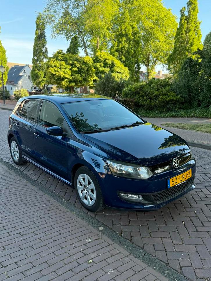 Volkswagen Polo 1.2 TDI 55KW BM 2010 Blauw, Auto's, Volkswagen, Polo, Diesel, A, Hatchback, Handgeschakeld, Origineel Nederlands