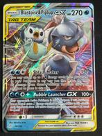 Blastoise & Piplup GX Ultra Rare SM - Cosmic Eclipse 38/236, Hobby en Vrije tijd, Verzamelkaartspellen | Pokémon, Ophalen of Verzenden