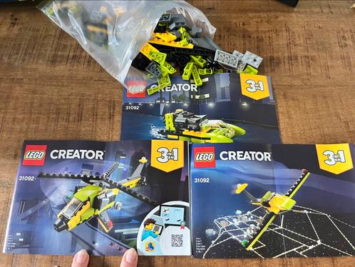 Lego 31092 Creator 3 in 1, Kinderen en Baby's, Speelgoed | Duplo en Lego, Zo goed als nieuw, Lego, Complete set, Ophalen of Verzenden