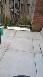 6 stuks keramische tegels 60x60x2, Ophalen, Zo goed als nieuw, Keramiek, Terrastegels