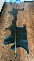 Diverse leren lappen (rund), 120 cm of meer, Zwart, Leer of Kunstleer, Ophalen of Verzenden