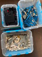 Lego rails, grondplaten, stenen, wielen, etc 3 bakken vol, Ophalen, Gebruikt, Complete set, Lego