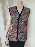 Vintage Goblin gilet maat 38/M tapestry, Kleding | Dames, Maat 38/40 (M), Blauw, Ophalen of Verzenden, Zo goed als nieuw
