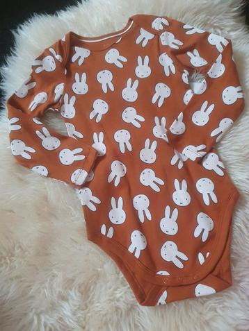 Nieuw met kaartje! Nijntje romper 92 bruin beschikbaar voor biedingen