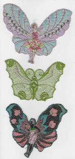 opnaaibare textiel applicaties lot   3, Verzenden