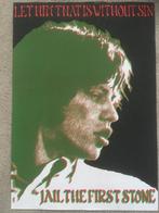 Rolling Stones poster Mick Jagger jaren 60, Verzamelen, Posters, Rechthoekig Staand, Ophalen of Verzenden, Zo goed als nieuw, A1 t/m A3