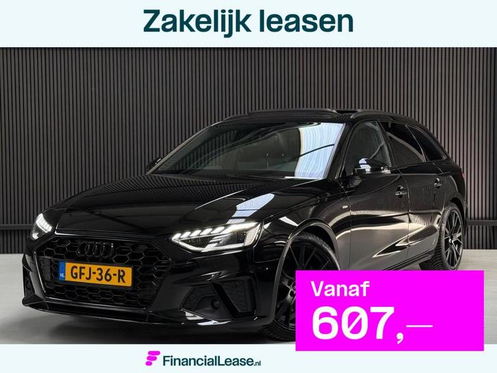 Audi A4 AVANT 40 TFSI S-Line|Pano|B&O|Massage|Sfeer|, Auto's, Audi, Bedrijf, Lease, Financial lease, A4, ABS, Achteruitrijcamera