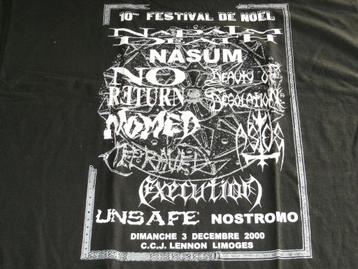 T-shirt 10e Festival de Noel - 3 dec 2010 - Limoges maat XL beschikbaar voor biedingen