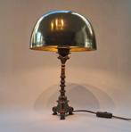 Vintage messing Mushroom Tafellamp, Huis en Inrichting, Lampen | Tafellampen, Ophalen of Verzenden, Gebruikt, Minder dan 50 cm