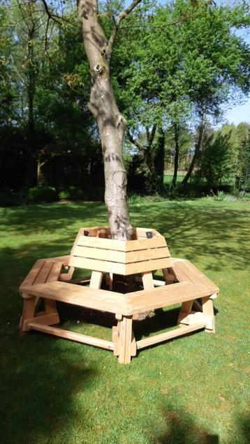 boombank ( tuinbank om boom ) MAATWERK douglas hout beschikbaar voor biedingen