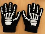 Skelet handschoenen Halloween geraamte hand, Handschoenen, Ophalen of Verzenden
