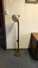 Staande lamp, Huis en Inrichting, Lampen | Vloerlampen, Ophalen, Gebruikt, Hout, 150 tot 200 cm