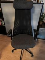 Office chair Ikea Järvfjället - with arm rests, Huis en Inrichting, Bureaustoelen, Gebruikt, Balstoel, Ophalen of Verzenden, Grijs