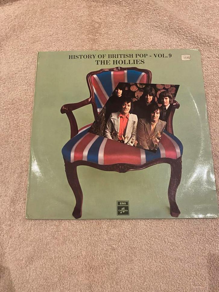 The Hollies - History of British Pop Vol. 9, Cd's en Dvd's, Vinyl | Pop, Gebruikt, 1960 tot 1980, 12 inch, Ophalen of Verzenden