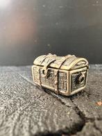 Zilveren Miniatuur Schatkistje, Verzenden, Zilver