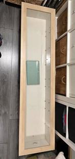 Ikea vitrine kast, Huis en Inrichting, Kasten | Vitrinekasten, Ophalen, Zo goed als nieuw, 25 tot 50 cm